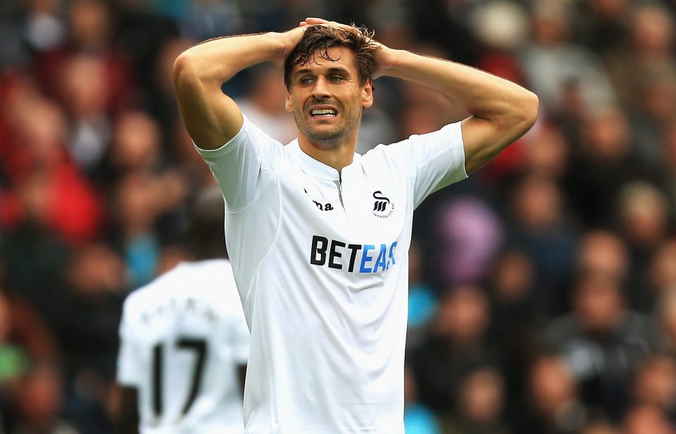 Spanish striker Fernando Llorente joined Swansea in the summer