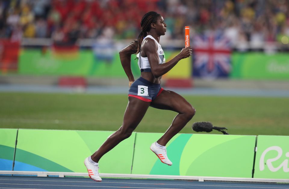 400m star Ohuruogu in full flow as USA took their sixth straight gold