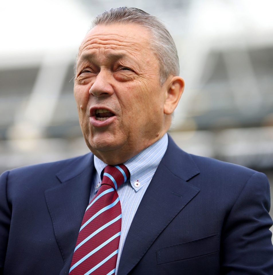  West Ham co-chairman David Sullivan believes he should be well enough to watch their Europa Cup clash on Thursday