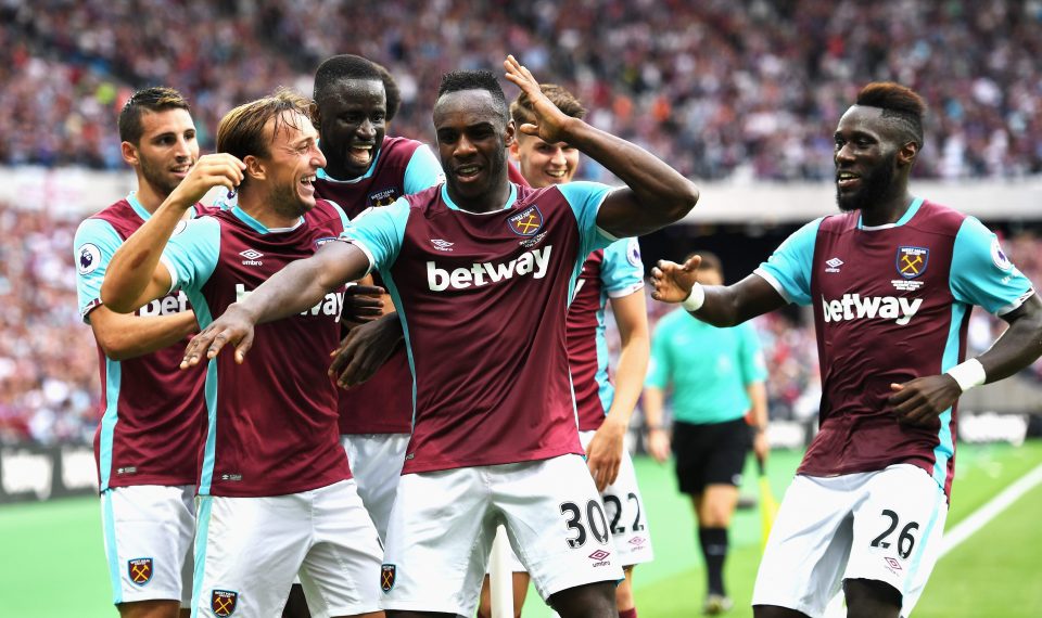 Antonios strike was the first Premier League goal at West Hams new London Stadium