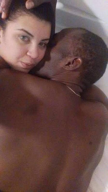 Usain Bolt appears to kiss Jady Duarte on the cheek despite having a long-term girlfriend in another picture