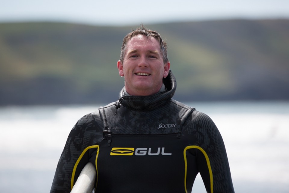  South African-born snapper Brandon Kilbride caught the once-in-a-lifetime photograph as he gazed out to sea