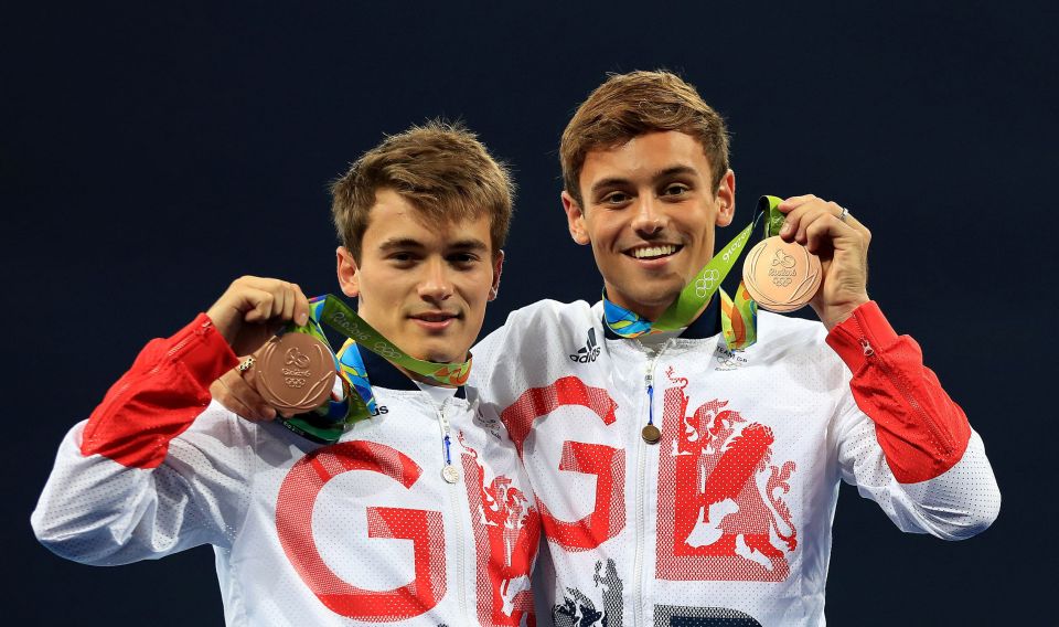 Tom Daley and Dan Goodfellow