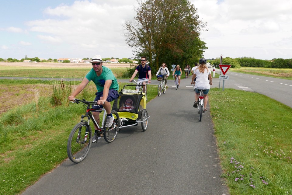  Cycling is the ideal way to get about on the Ile de Re