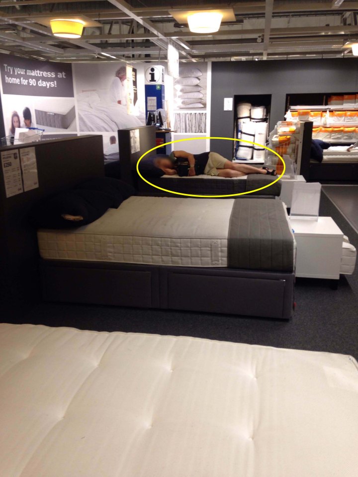 Ikea napping