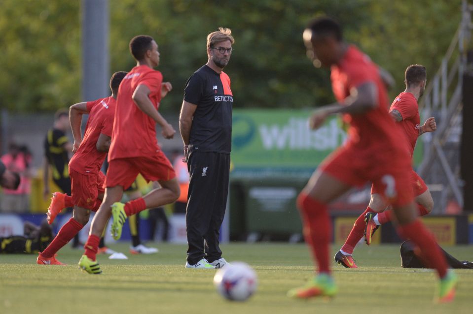 Jurgen Klopp fielded a strong side for the second round clash on Tuesday