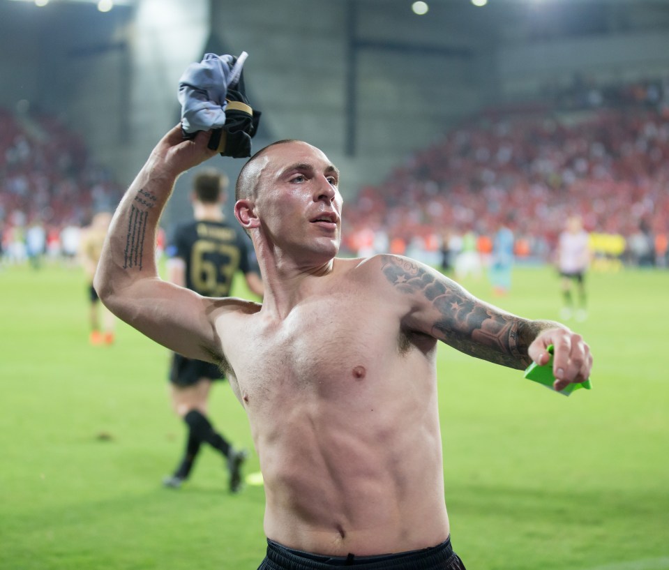 Celtic skipper Scott Brown was wanted by Spurs