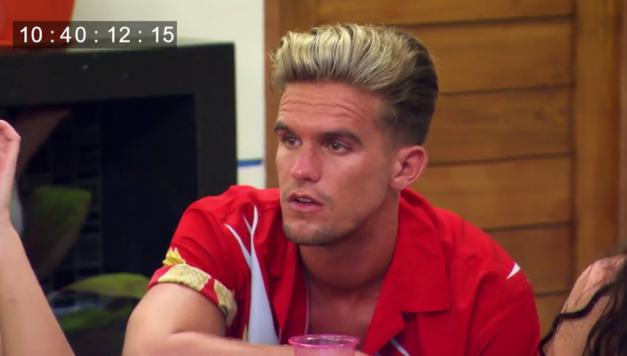 Gaz's actions on the current series of Ex on the Beach has faced criticism from viewers