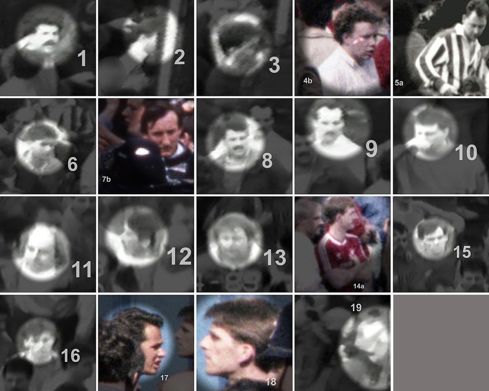  Police have released images of 19 witnesses they want to speak to about the 1989 Hillsborough disaster