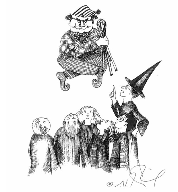 Original sketches of the Harry Potter characters, released by JK Rowling