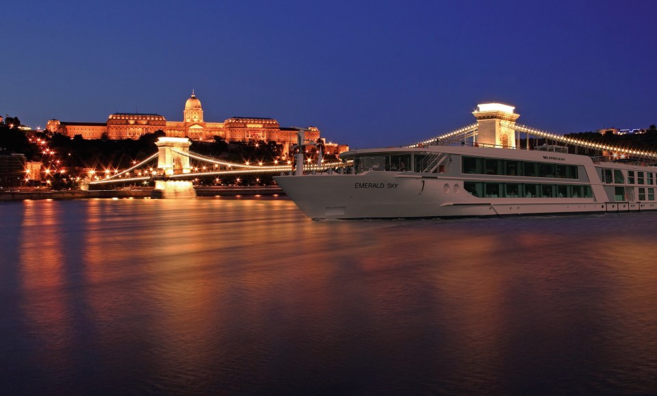 A Danube cruise includes a stop at beautiful Budapest 