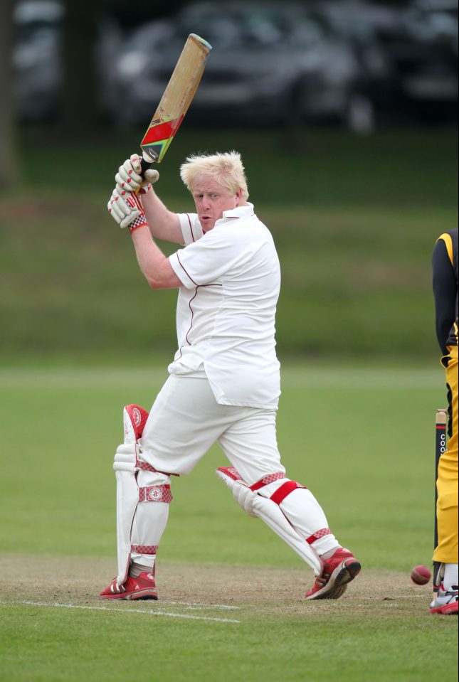 BoJo snubbed the campaign trail to play cricket