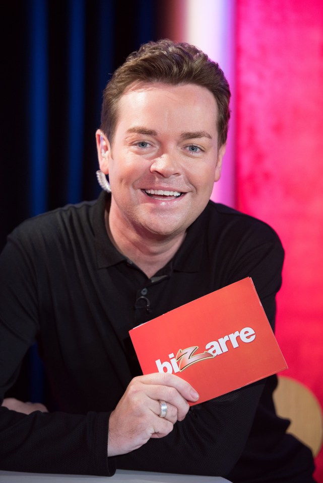 Stephen Mulhern was left in agony after being kicked in the face when a stunt went badly wrong on his new game show