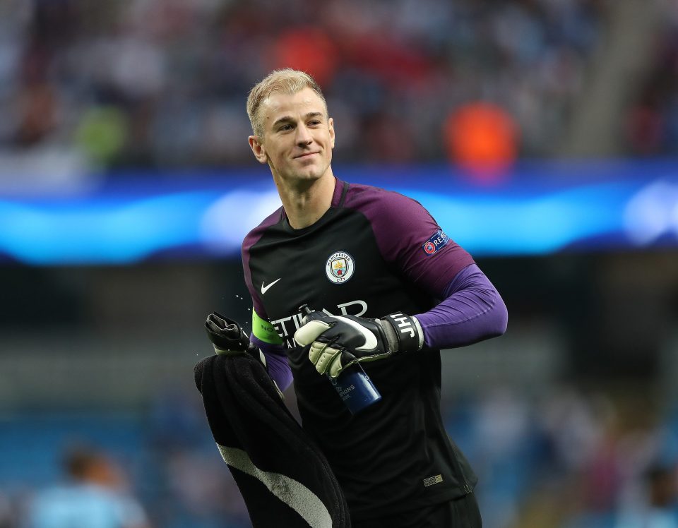  Joe Hart may have played his final game for Manchester City