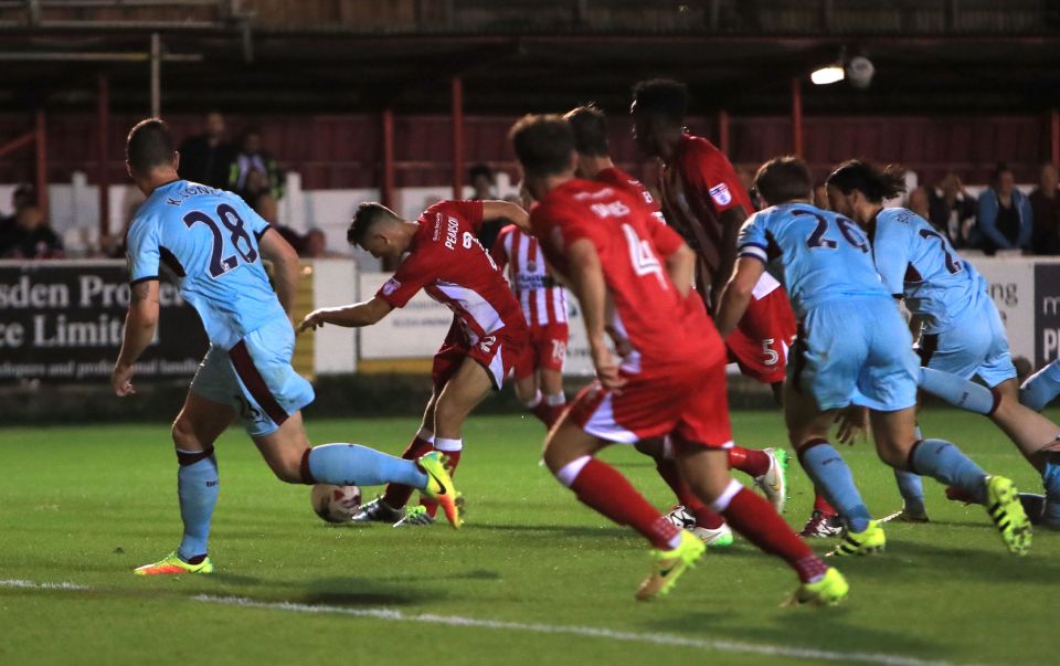 Accrington Stanley v Burnley - EFL Cup - Second Round - Wham Stadium