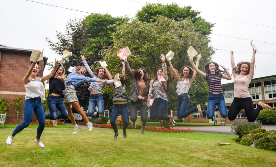  The gap between girls and boys has risen again this year with 71.3 per cent of girls getting grades A*- C compared to 62.4 per cent of boys