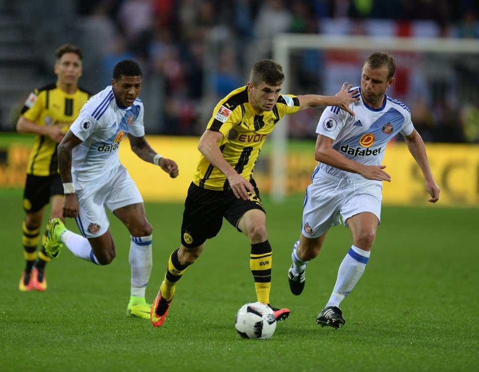 Christian Pulisic made his first-team debut last season