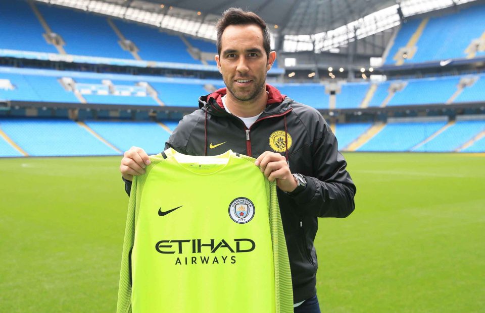 Claudio Bravo looks set to take on the role of No1 with Joe Hart certain to leave