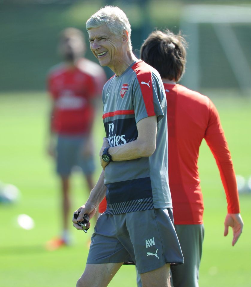 Arsenal Training Session