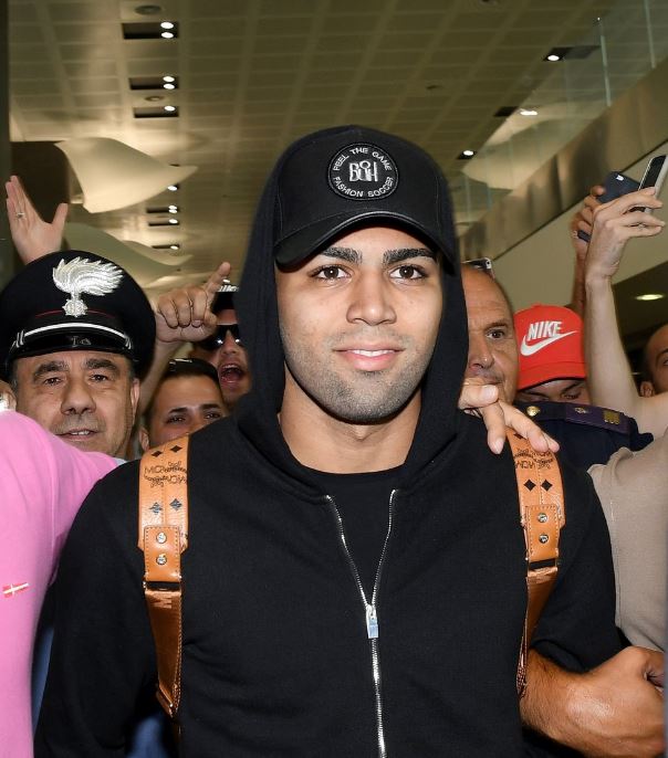  Gabriel Barbosa arriving in Milan today ahead of his move to Inter Milan