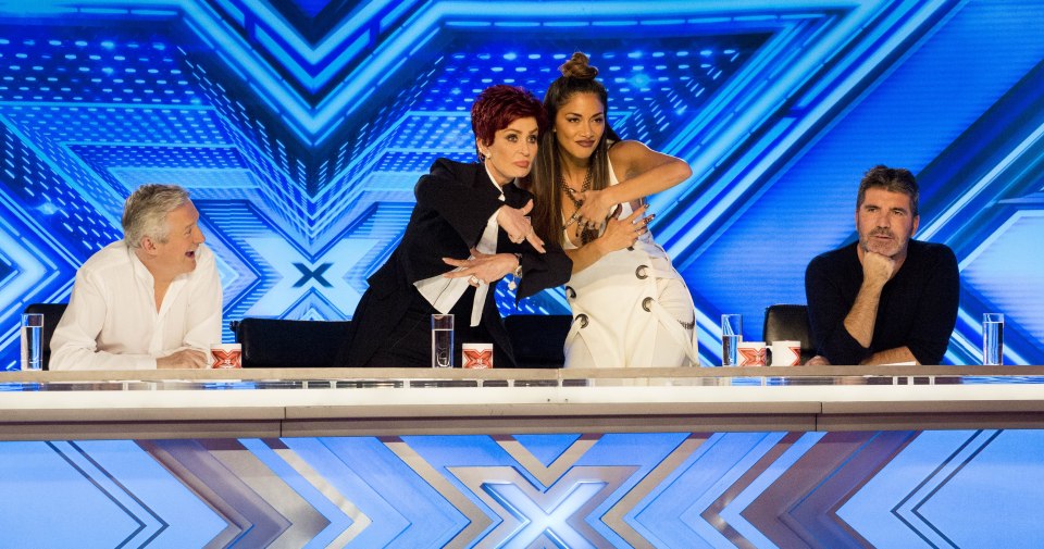 X-Factor judges and contestants are seen during the first show of the 2016 series due to air on Saturday August 27th.