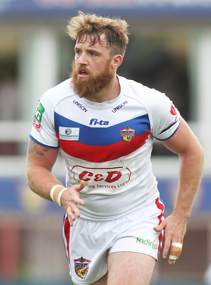  Danny Kirmond was one of three Wakefield Wildcats players to be hospitalised from a car crash