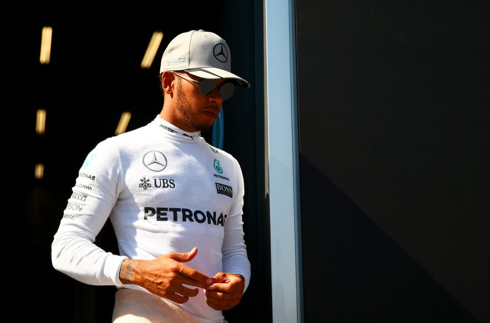  Lewis Hamilton did have a spin in Spa but it would not have made a difference because of his grid penalty