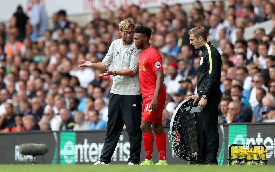 Liverpool substitute Daniel Sturridge is another player to get the nod from Allardyce