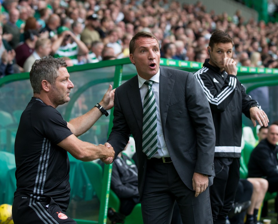 Brendan Rodgers got another win under his belt as Hoops boss