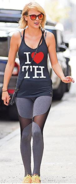  Taylor Swift heads to the gym in New York