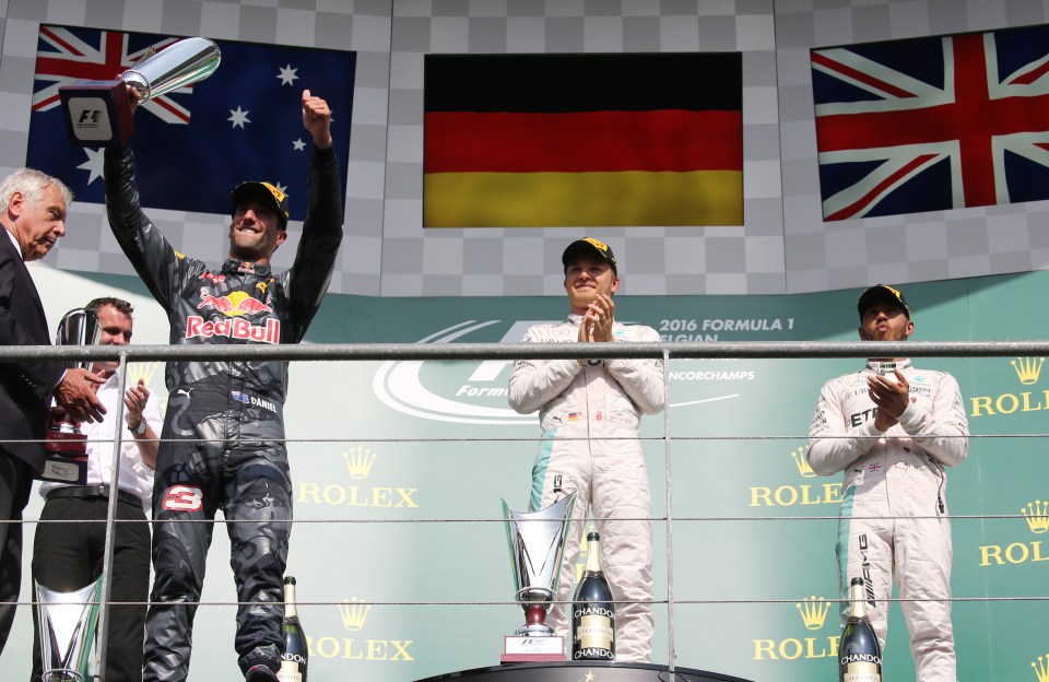  The Brit managed to get the Union Jack on the podium with third spot