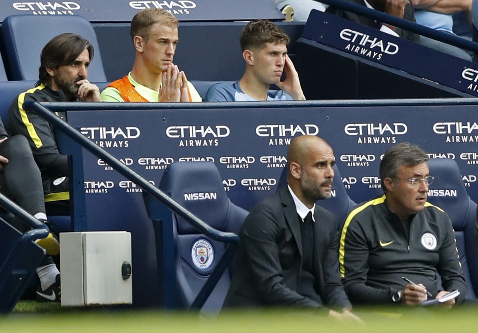 Joe Hart was named in the squad despite being benched by Manchester City