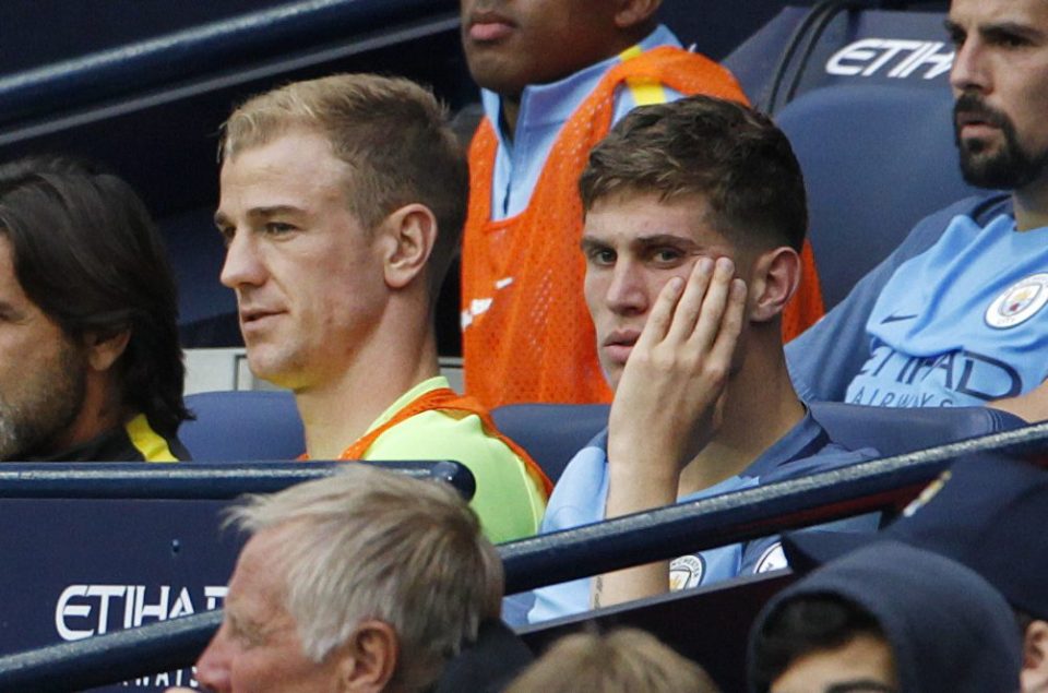 Joe Hart has been dropped to the bench by Pep Guardiola this season