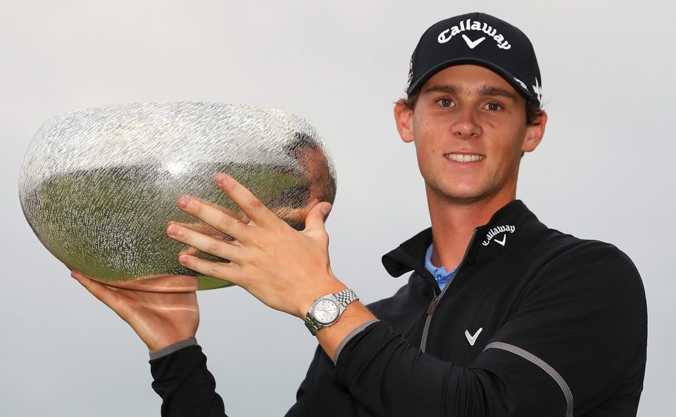  Thomas Pieters will be playing in the Ryder Cup for Europe