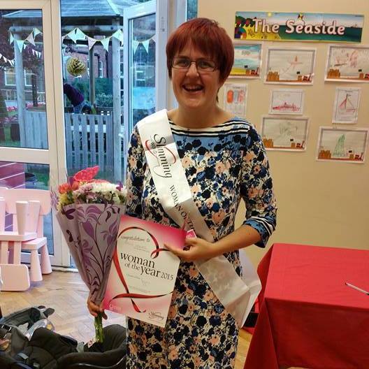 Sally was crowned Slimming World's Miss Slinky