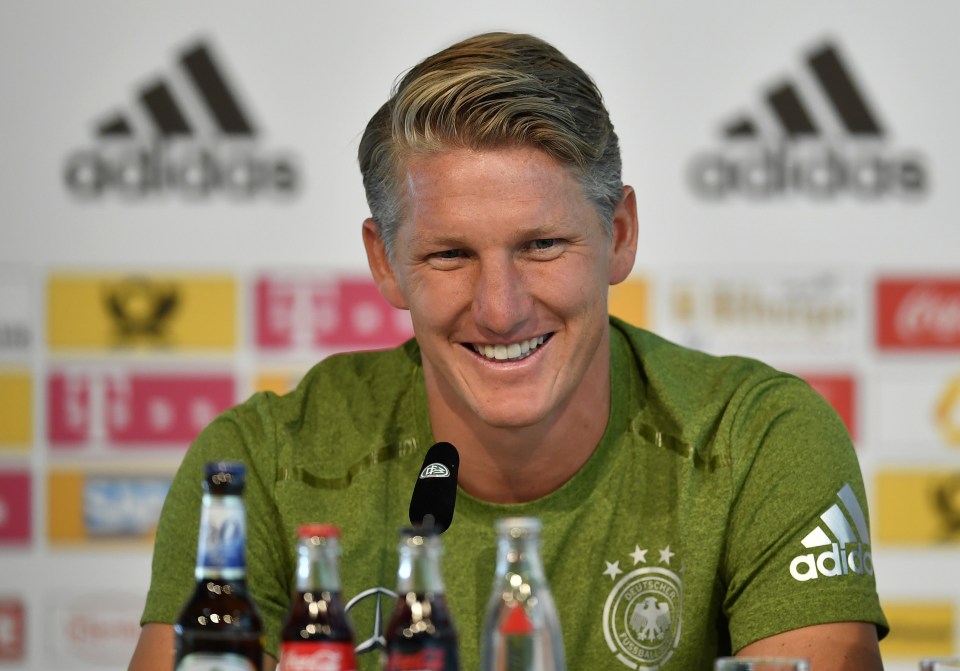  Schweinsteiger insists there's no bad blood between the pair