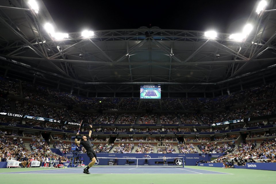  Murray is chasing his second title at the US Open having won in 2012