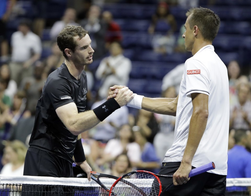  Murray was far too good for Czech Lukas Rosol on Tuesday