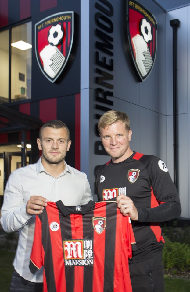 Eddie Howe helped convince Jack Wilshere to come on loan to Bournemouth