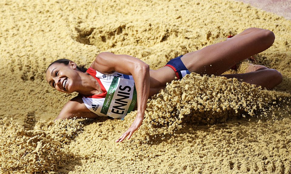 Ennis-Hill leapt a personal best of 6.63m in the long jump this year 