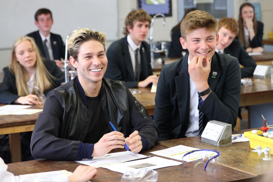  Joey was sent back to school for ITV2's Re-Educating Joey Essex