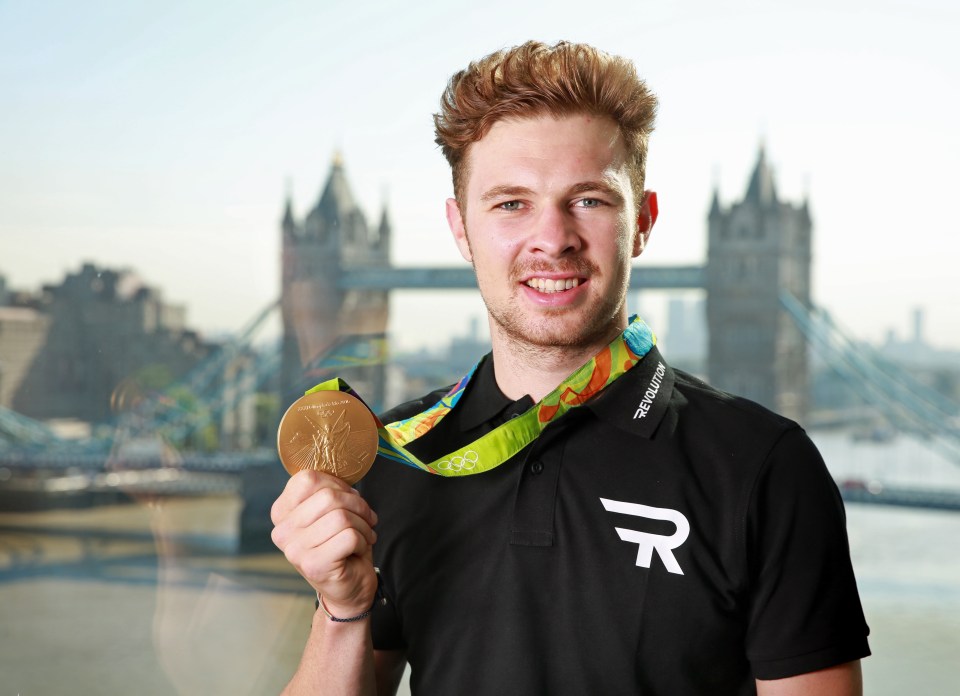 Owain Doull won Olympic gold in the 4km team pursuit in Rio