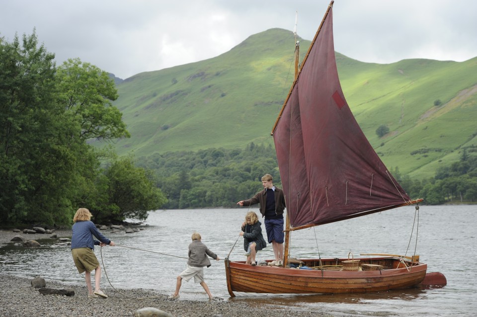 Swallows and Amazons is an updated movie version of the classic children's novel