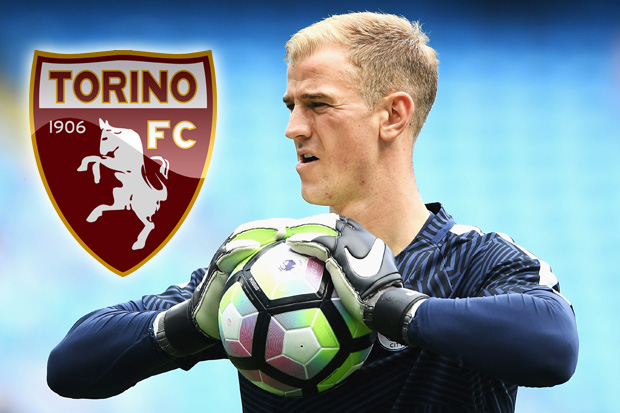 Manchester City keeper Joe Hart has agreed to join Torino on a one-year loan deal