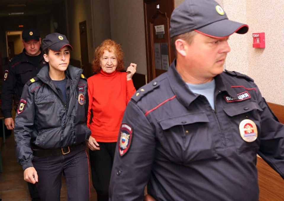 Tamara Samsonova in court, credit EAST2WEST NEWS