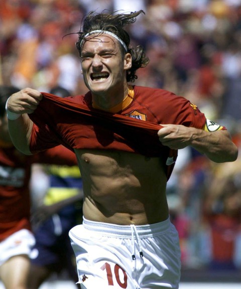  Francesco Totti's title winning heroics were not enough to win Ballon d'Or