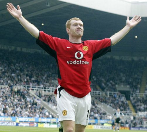  Despite praise from numerous top players, Paul Scholes never got a sniff of Ballon d'Or