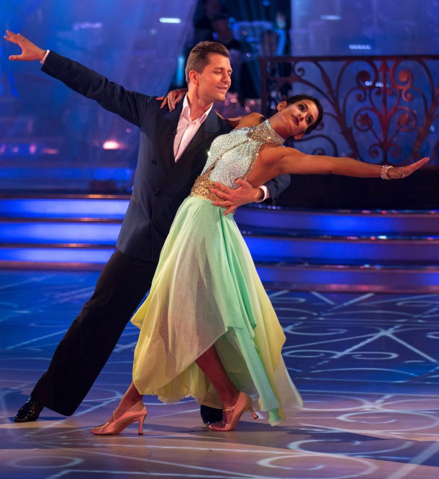  Naga competed on Strictly Come Dancing