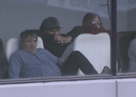  Sergio Aguero flew to Argentina to watch his younger brother make senior debut