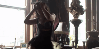  Daisy dances seductively in the clip shot for Esquire magazine in 2010